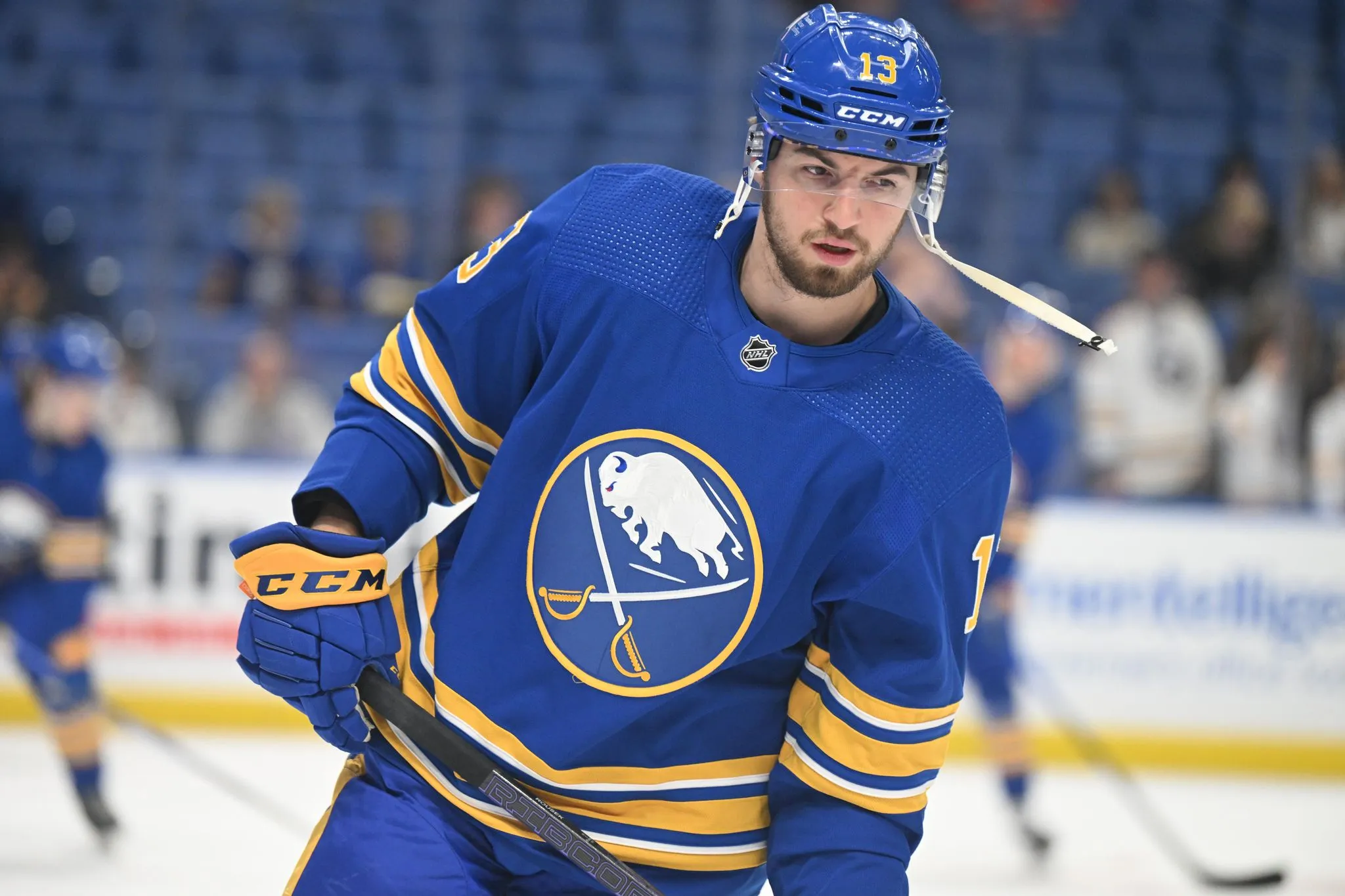 Lukáš Rousek v dresu Buffalo Sabres